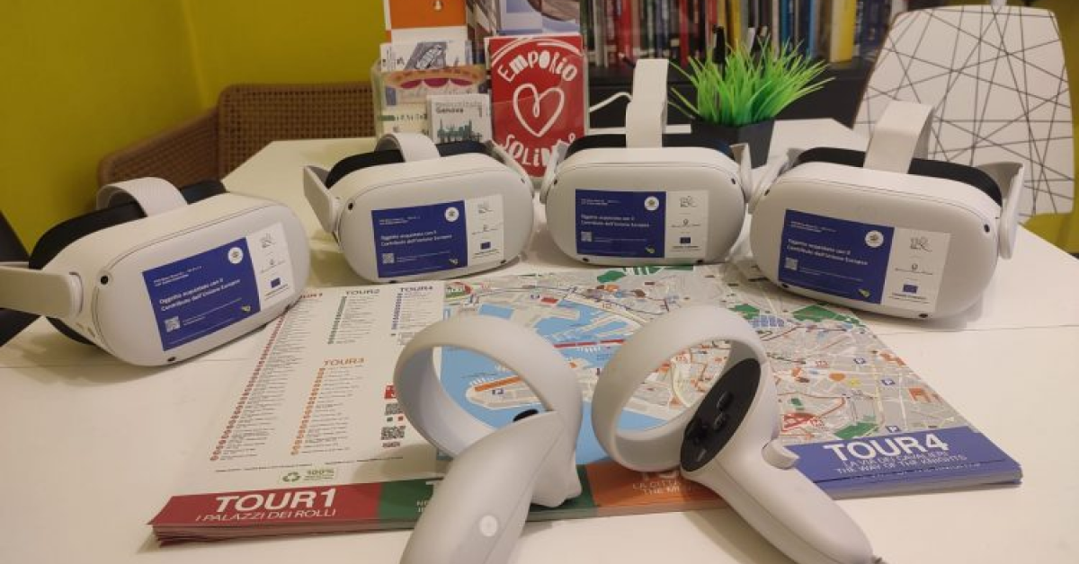 Visori Oculus Quest 2 per il progetto di educazione ambientale nelle scuole